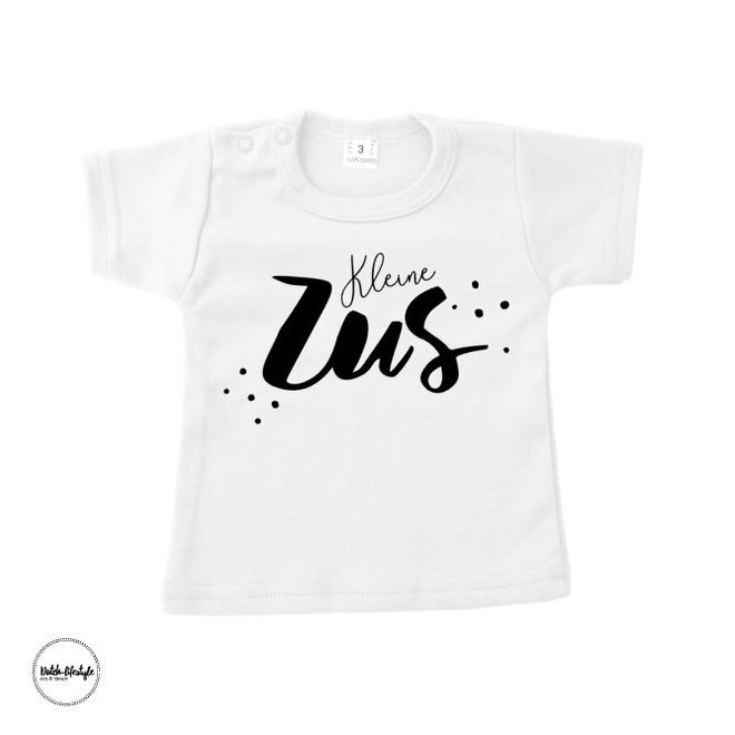 T-shirt: Kleine zus "wit"