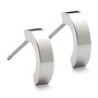 Oorsteker creool 10mm titanium