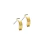 Oorsteker Blomdahl creool 15 mm golden titanium