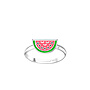 Zilveren Watermeloen Kinder Ring – 925 Sterling Zilver