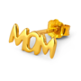 MOM Oorsteker – Goud verguld Sterling Zilver, per stuk verkocht
