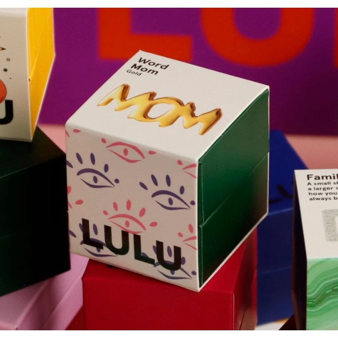 MOM Oorsteker – Goud verguld Sterling Zilver, per stuk verkocht