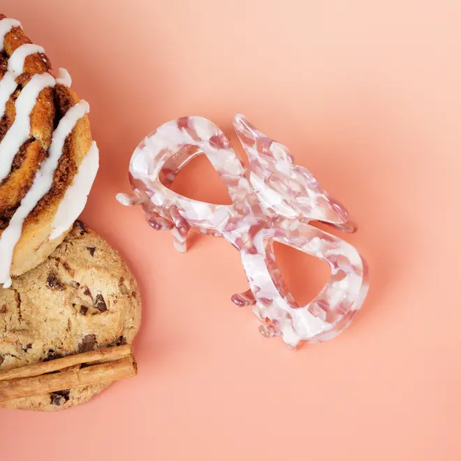 Bowie clip Marmer Oudroze