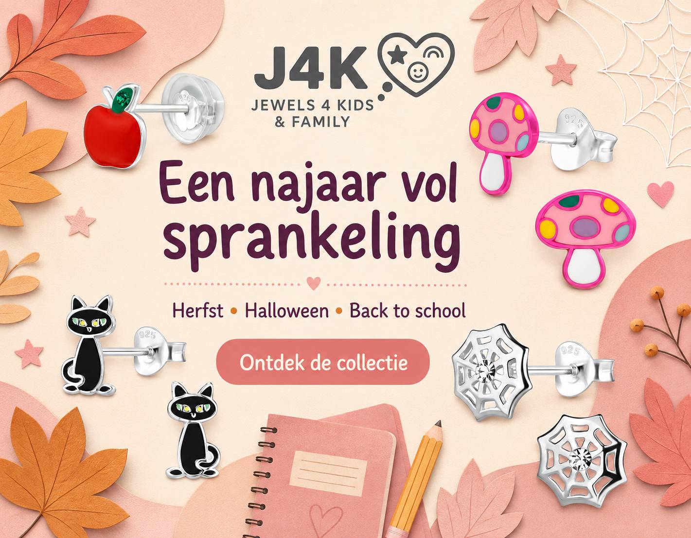 Kinderjuwelen voor een sprankelend najaar.