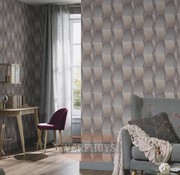 Fashion for Walls behang - Bruin patroon
