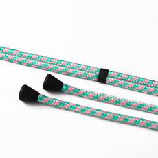 Phone cord camouflage mint