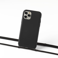 Sustainable black case with cord (black)