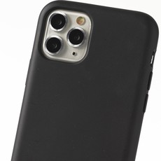 Sustainable black case with cord (lila camouflage)