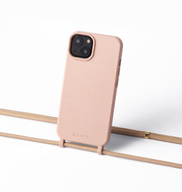 Sustainable nude case with cord  (khaki)