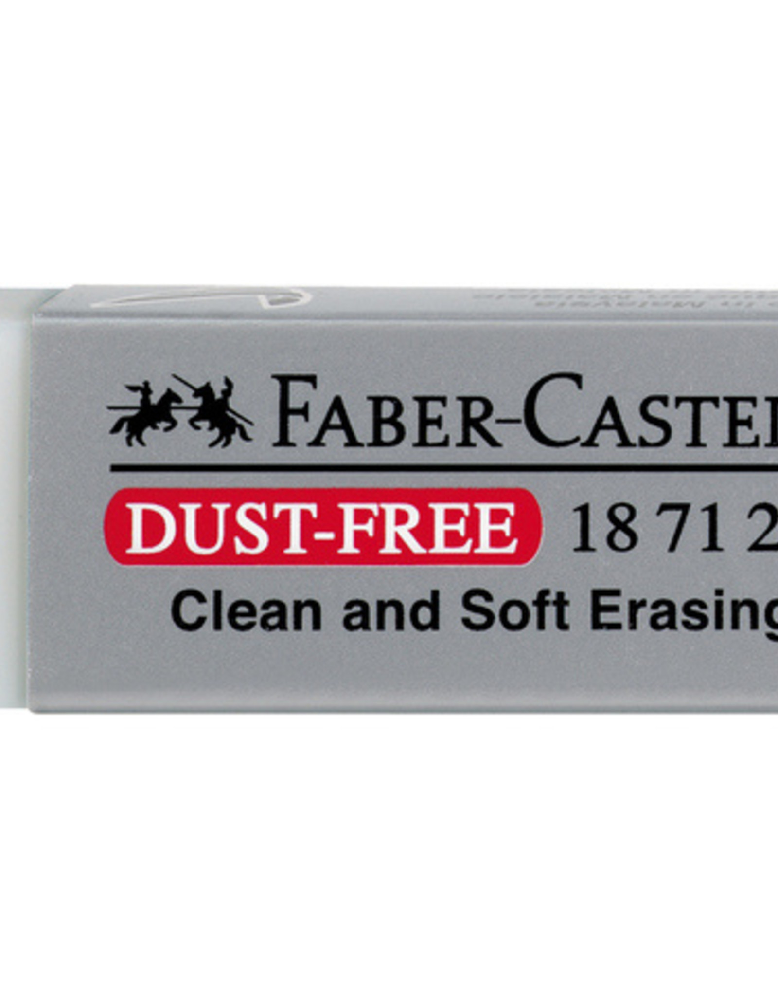 Faber-Castell Gum Faber Castell, voor potlood/ grafiet, stoft niet