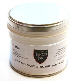 Hanco Hanco lithografische inkt, Stiff Tint Base (inkt-basis dik) 21-5900 (W-1075) blik 0,5 kg