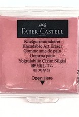 Faber-Castell Kneedum Faber-Castell, voor houtskool/ potlood, grijs zacht