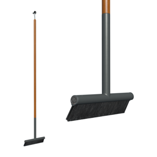 RiZZ  Rizz Outdoor bezem Anthracite teak