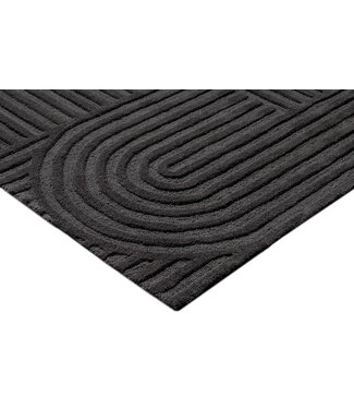 Vomodi vloerkleed Lecci Charcoal