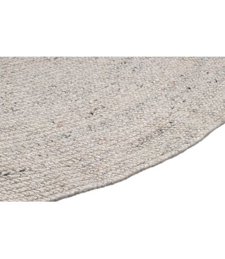 Vomodi vloerkleed Palma Round Creme