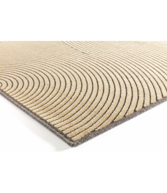 Brinker carpets Brinker Ensuite vloerkleed Graphix 1012  Grey Gold