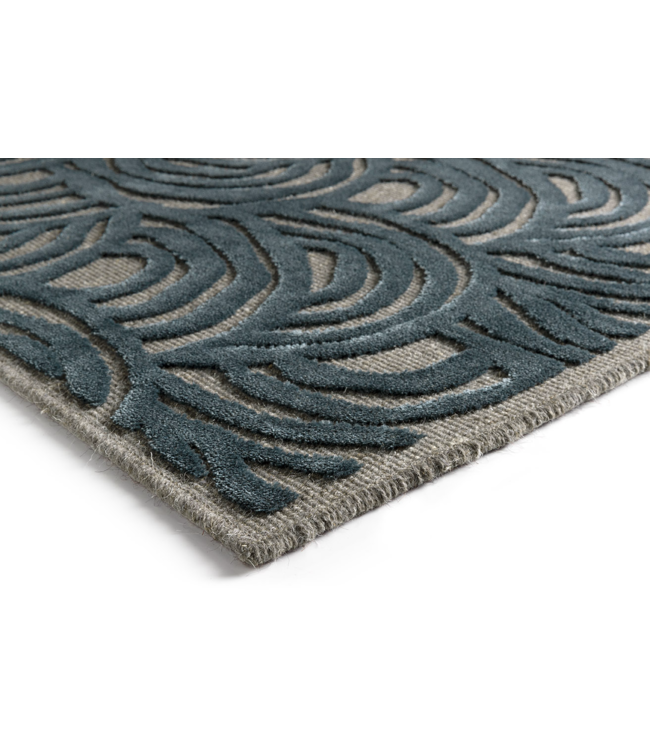 Brinker carpets Brinker Ensuite vloerkleed Graphix Chiara 1016 Grey Blue