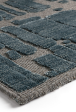Brinker carpets Brinker Ensuite vloerkleed Graphix 1018 Anthracite Blue