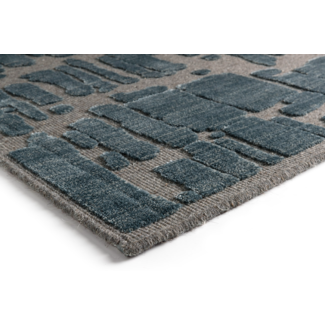 Brinker Ensuite Graphix Chiara 1018 Anthracite Blue