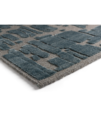 Brinker Ensuite Graphix Chiara 1018 Anthracite Blue