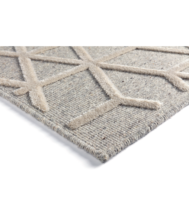 Brinker carpets Brinker Ensuite vloerkleed Graphix Chiara 826 Beige off White