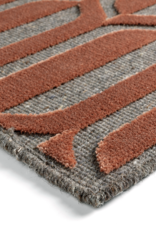 Brinker carpets Brinker Ensuite vloerkleed Graphix 949 Grey Red
