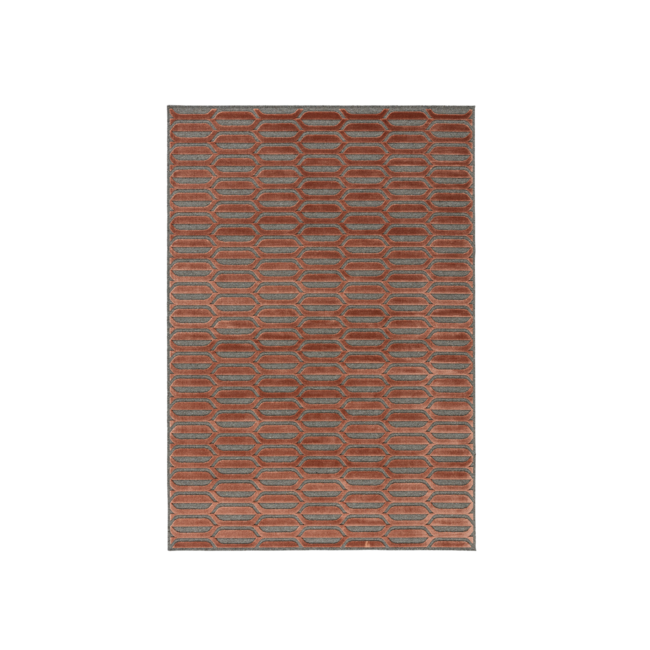 Brinker Ensuite vloerkleed Graphix 949 Grey Red