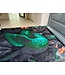 Vandals van Jan Design schoonloopmat Bird print binnen incl. vinyl rand