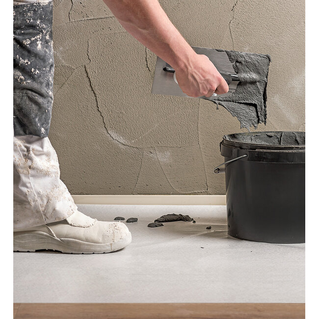 Zelfklevend afdekfolie voor droogelegde vloeren