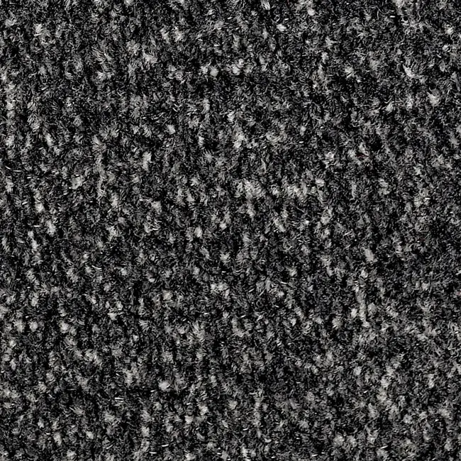 Emco Schoonloopmat Antraciet gedessineerd incl. vinyl rand