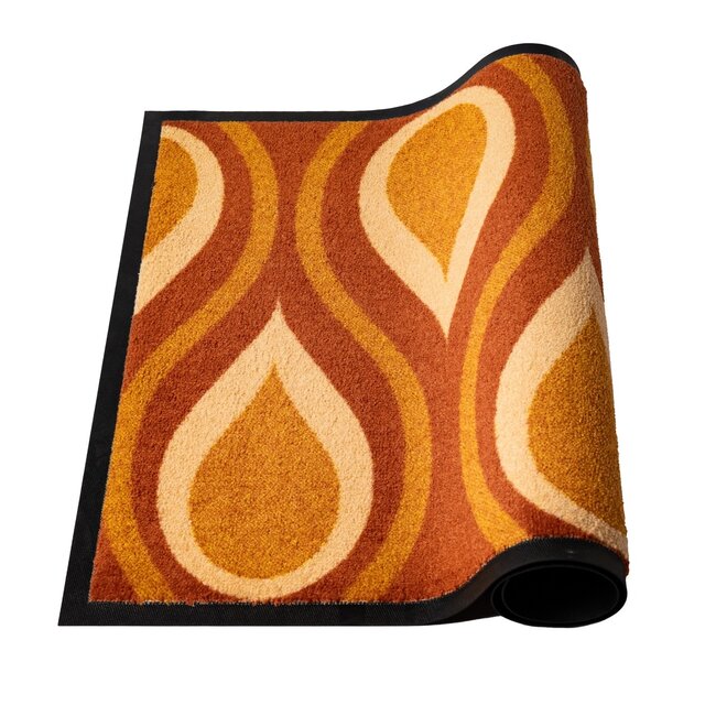 Vandals van Jan Design schoonloopmat Blaze - Sunset Dust