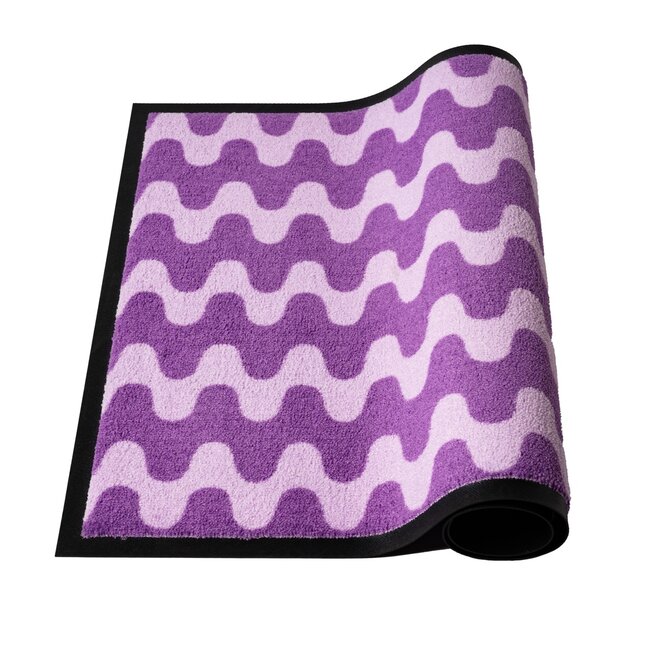 Vandals van Jan Design schoonloopmat Arch - Purple Noon