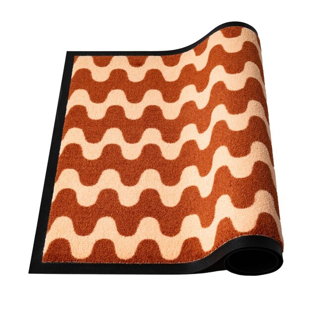 Vandals van Jan Design schoonloopmat Arch - Cinnemon Dusk