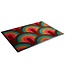 Vandals van Jan Design schoonloopmat Velvet Arc - Tropical Blaze