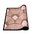 Vandals van Jan Design schoonloopmat Monroe - Blush