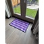 Vandals van Jan Design schoonloopmat Arch - Purple Noon