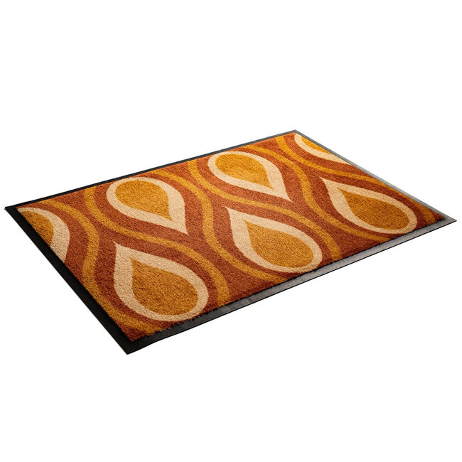 Vandals van Jan Design schoonloopmat Blaze - Sunset Dust