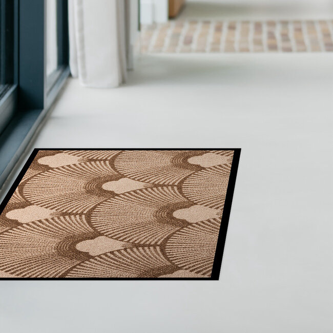 Vandals van Jan Design schoonloopmat Monroe - Sand