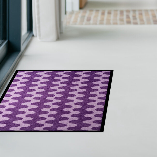 Vandals van Jan Design schoonloopmat Arch - Purple Noon