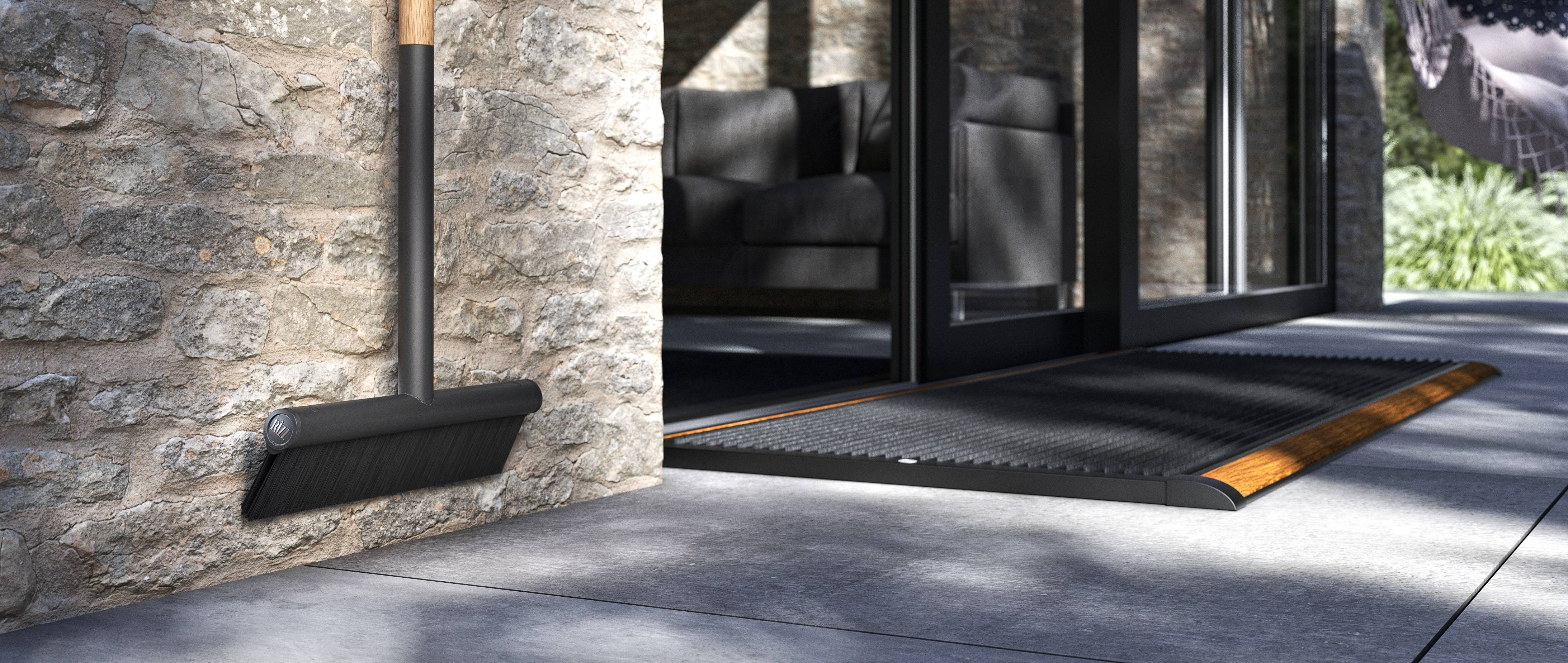 Houd vuil in style buiten de deur