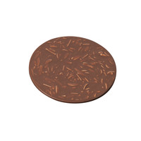 Schokoladen-Rondelle mit Mandeln