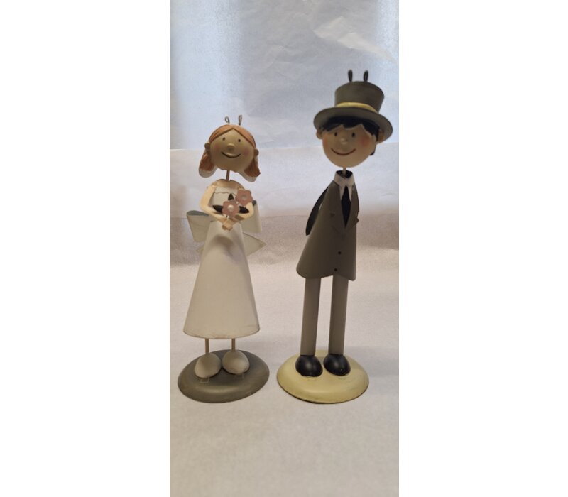 Knutschis mit grauem Frack Herz