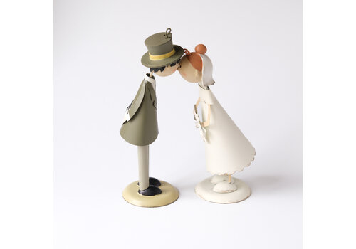 Knutschis mit grauem Frack Herz