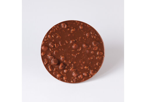 HEINI Luzern Schokoladen-Rondelle mit Haselnüssen