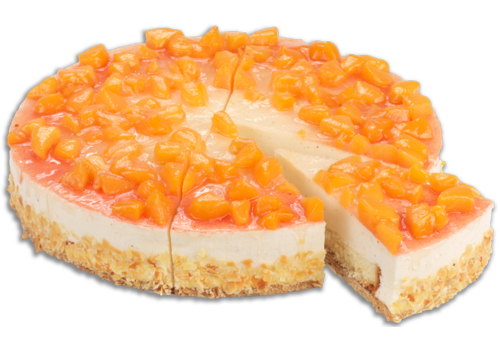 Pfirsich-Quark Rahmtorte