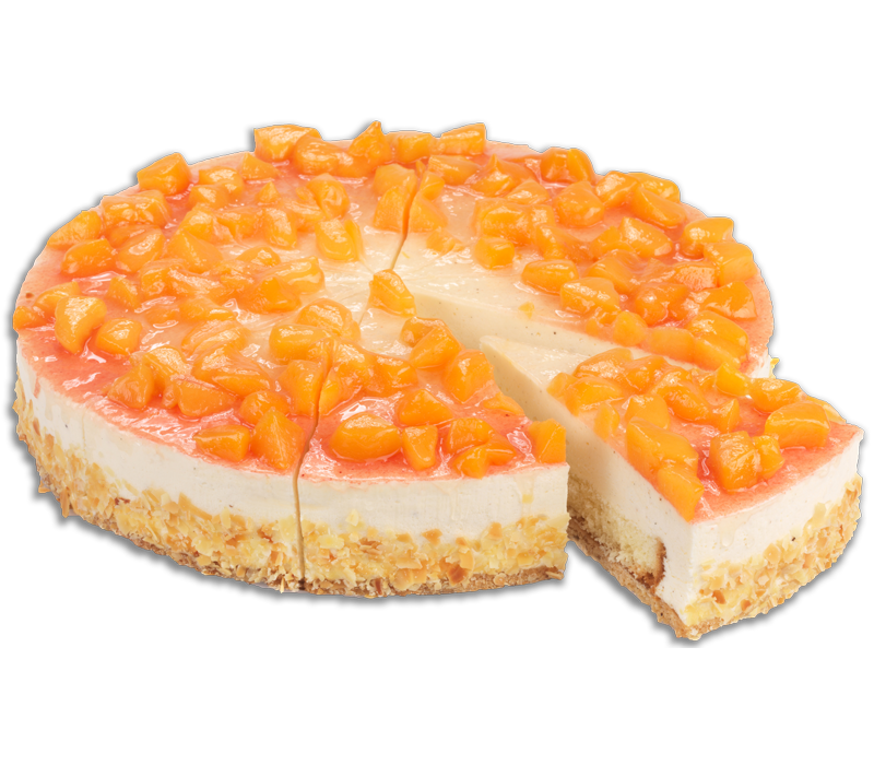 Pfirsich-Quark Rahmtorte