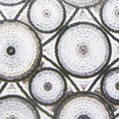 Fensterfolie statisch-anti-sighting-90cmx20mtr. Kreise