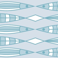 Film pour fenêtre statique-anti-vue-90cmx20mtr. poisson