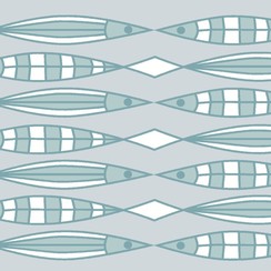 Raamfolie statisch-anti inkijk-45cmx20mtr. vissen