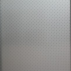 Raamfolie statisch-anti inkijk- rondjes 45cm x 2 meter